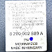 CD чейнджер Renault GRAND SCENIC II 2004-2009  , ОЕМ 8200002589A