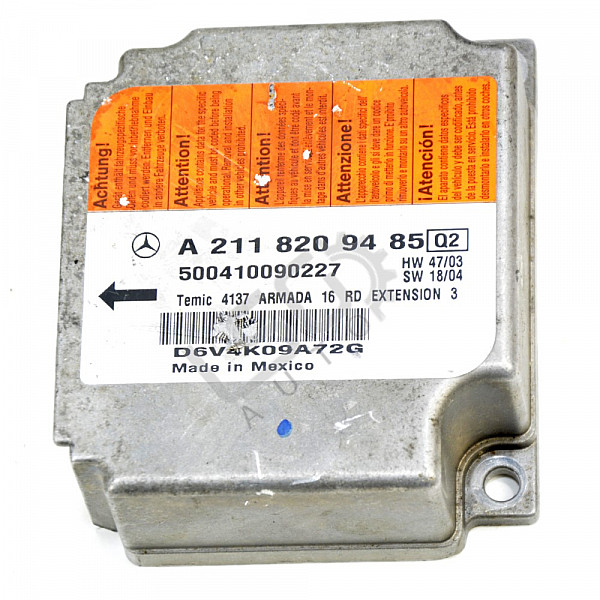AIRBAG модул Mercedes-Benz E-class (W211)  , ОЕМ A2118209485
