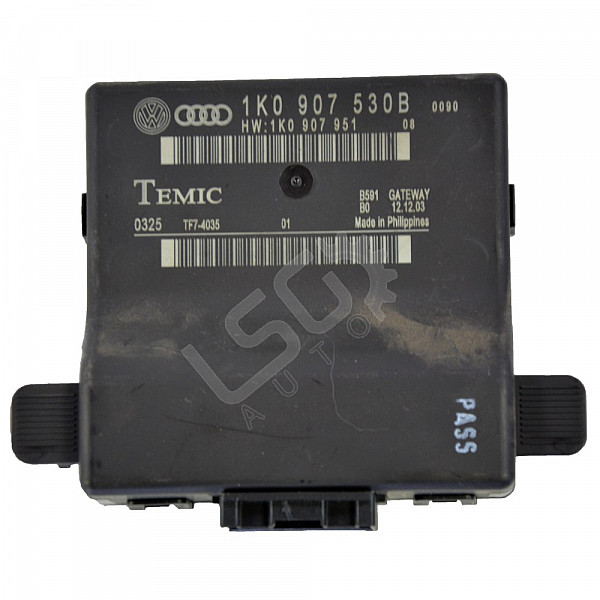Контрол модул централно заключване AUDI A3 (8PA), ОЕМ 1K0907530B