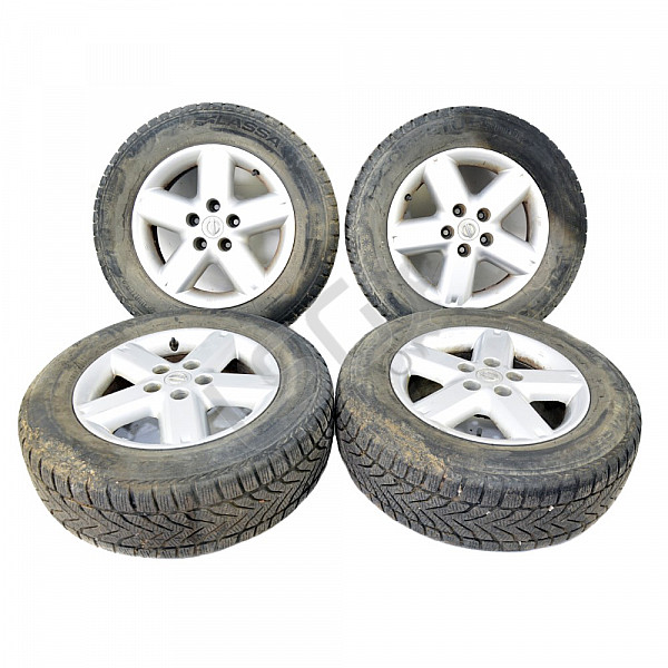 Алуминиеви джанти 5x114.3 с гуми R16 Nissan X-Trail I