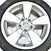 Алуминиеви джанти 5x120 с гуми BMW 5 Series (E60,E61) 2003-2010  , ОЕМ 6762001