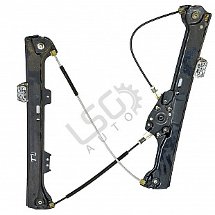 Механизъм преден десен ел. стъклоповдигач BMW 5 Series (E60,E61) 2003-2010  , OEM 7184384E
