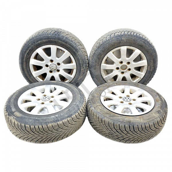 Алуминиеви джанти 5x112 R15 с гуми Volkswagen Golf V Plus 2004-2008 VG010222N-22, ОЕМ 1K0601025A
