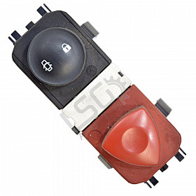 Бутон за аварийни светлини и централно заключване Renault Scenic II 2004-2009  