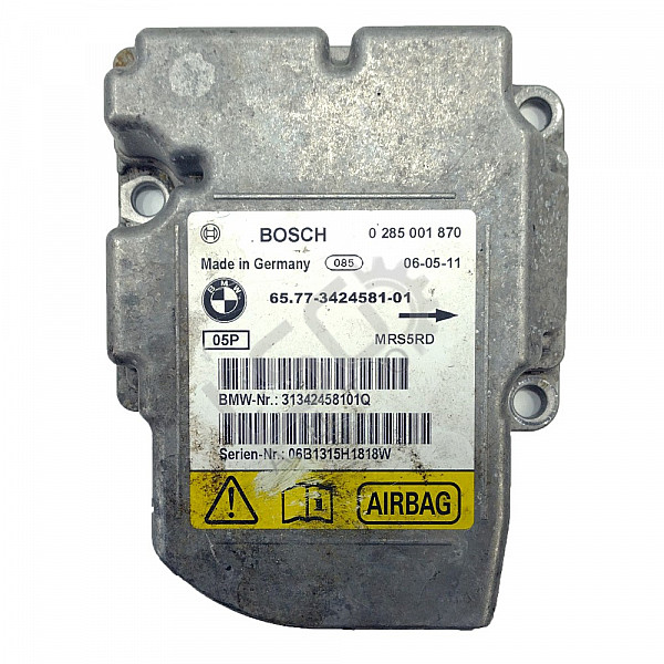 AIRBAG модул BMW X3 (E83) 2003-2010, ОЕМ 0285001870 AIRBAG модул BMW X3 (E83) 2003-2010, ОЕМ 0285001870