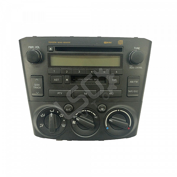 CD плеър с управление парно/климатик Toyota Avensis II 2003-2009, ОЕМ 86120-05071