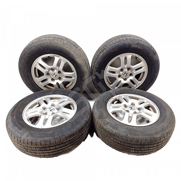 Алуминиеви джанти 5x114,3 с гуми R15 Honda CR-V II 2001-2006, ОЕМ S9A560A