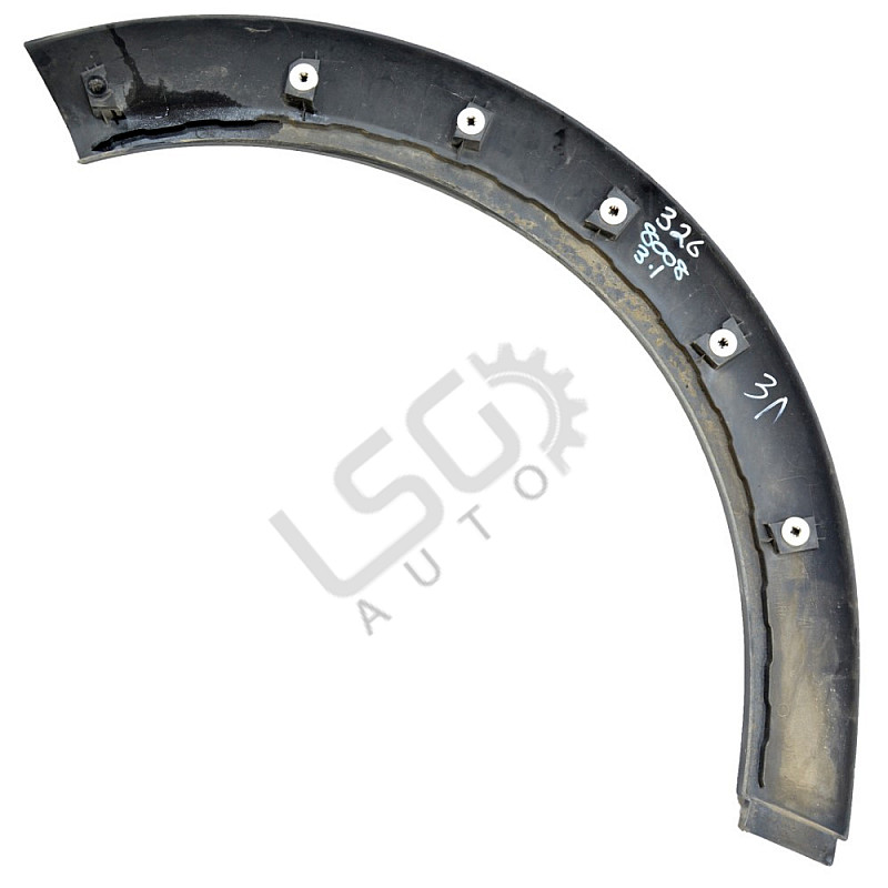 Задна лява пластмасова вежда калник Mini Hatch (R50; R53) 2001-2006 с ...