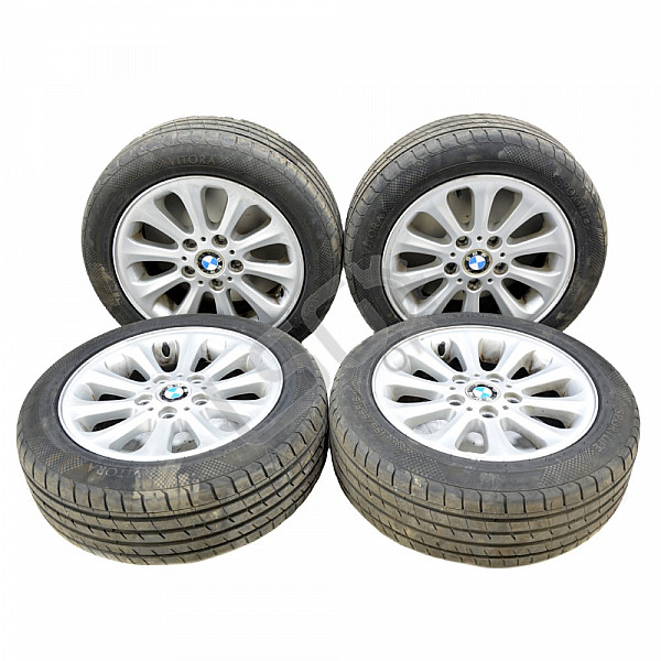 Алуминиеви джанти 5x120 с гуми R16 BMW 1 Series (E87) , ОЕМ 6775618-13