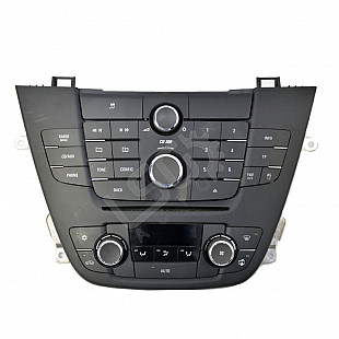 Панел управление климатроник и CD плеър Opel Insignia, ОЕМ 13273252