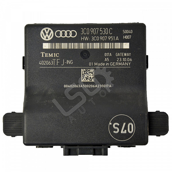 Модул централно заключване Volkswagen Passat (B6), ОЕМ 3C0907530C