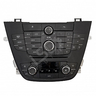 Панел управление климатроник и CD плеър Opel Insignia, ОЕМ 13273095