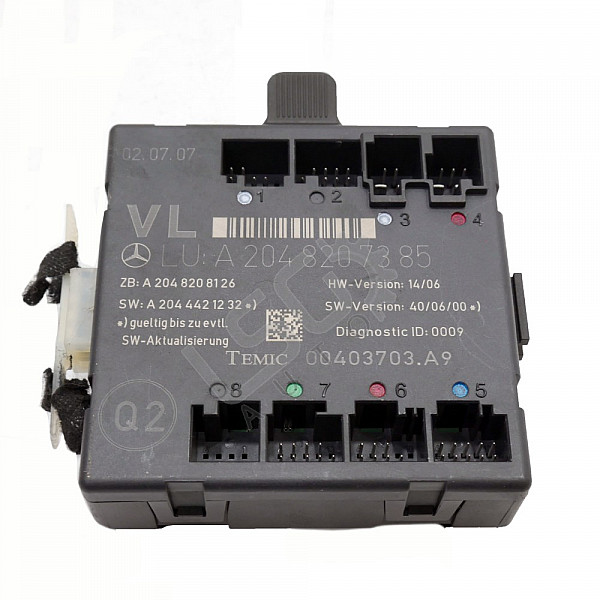 Контрол модул предна лява врата Mercedes-Benz C-Class 204 (W/S/C), ОЕМ A2048207385