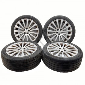 Алуминиеви джанти 5x100 с гуми R18 Subaru Legacy V