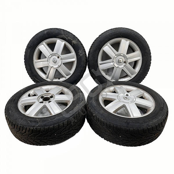 Алуминиеви джанти 4x100 с гуми R16 Renault Scenic II, ОЕМ 8200217241-A