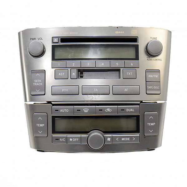 CD плеър с управление климатроник Toyota Avensis II, ОЕМ 86120-05080