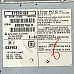 Мултимедия/CD плеър Mitsubishi Lancer X (GS44S), ОЕМ 8750A184