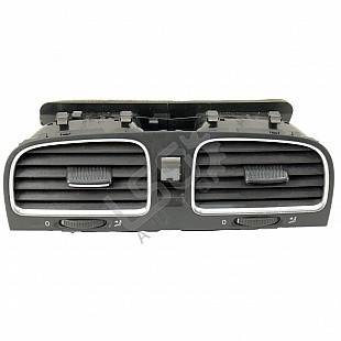 Духалки парно средна конзола табло Volkswagen Golf VI, OEM 5K0815735D