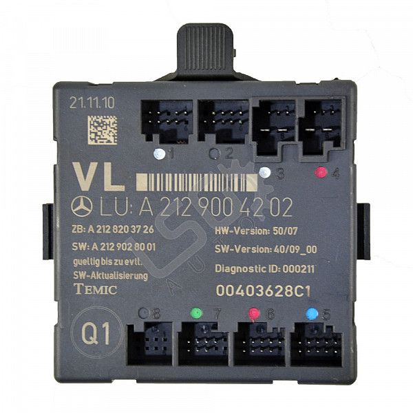 Контрол модул предна лява врата Mercedes-Benz E-Class (W212), ОЕМ A2129004202