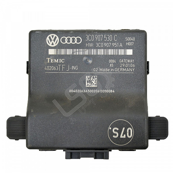 Модул централно заключване Volkswagen Passat (B6), ОЕМ 3C0907530C