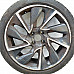 Алуминиеви джанти 4x108 с гуми R19 Citroen DS4, ОЕМ 9673705977