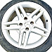 Алуминиеви джанти 4x108 с гуми R17 Peugeot 308 I, ОЕМ 9673739077