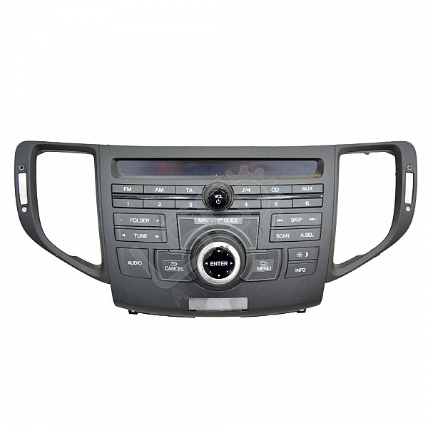 Панел управление CD/DVD/GPS Honda Accord VIII, ОЕМ 39050-TL0-G01