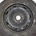 Стоманени джанти 5x100 с гуми R14 Volkswagen Polo IV (9N) 