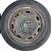 Стоманени джанти 5x100 с гуми R14 Skoda Fabia I (6Y)