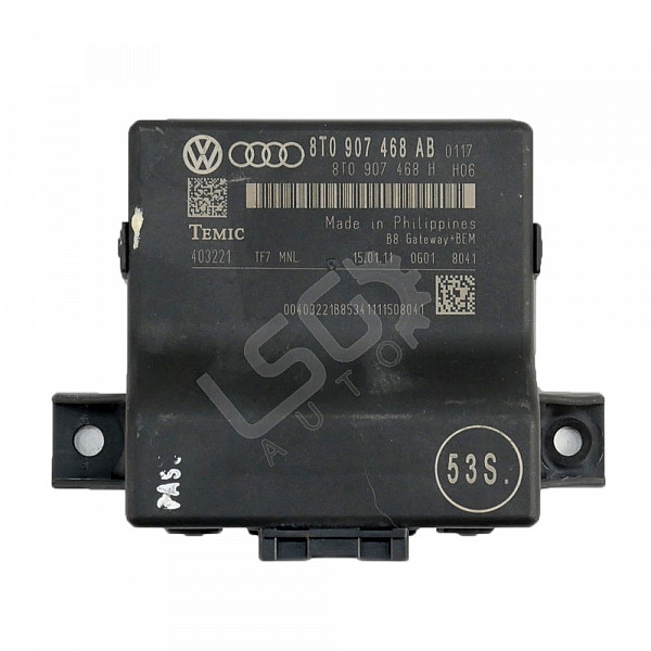 Модул централно заключване AUDI A4 (B8), ОЕМ 8T0907468AB