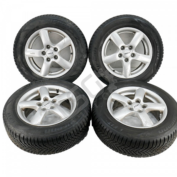Алуминиеви джанти 5x112 с гуми R15 Skoda OCTAVIA II (1Z), ОЕМ LK112U2