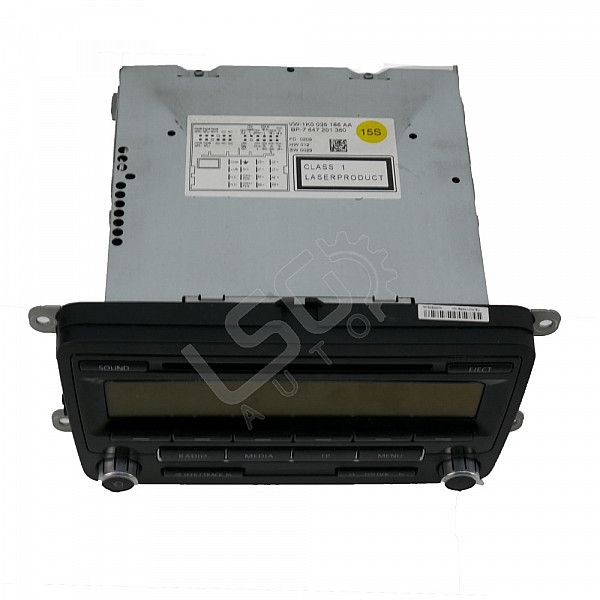 CD Плеър Volkswagen Golf VI, ОЕМ 1K0035186AA