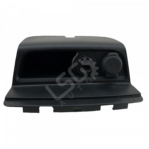 Пепелник с USB/AUX вход Peugeot 208 I, ОЕМ 9674655277
