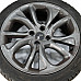 Алуминиеви джанти 4x108 с гуми R18 Citroen DS4