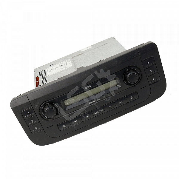CD плеър Skoda FABIA II, ОЕМ 5J0035152