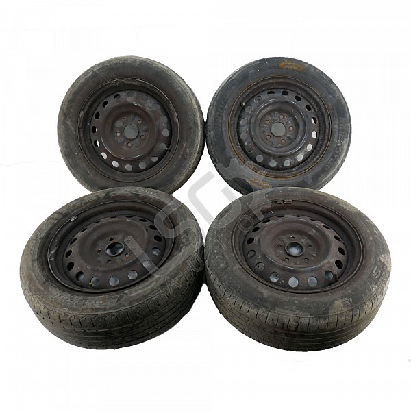 Стоманени джанти 5x114.3 с гуми R16 Toyota Avensis III