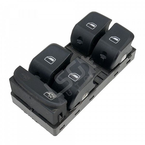 Панел бутони ел. стъкла предна дясна врата AUDI A4 (B8), ОЕМ 8K0959851D