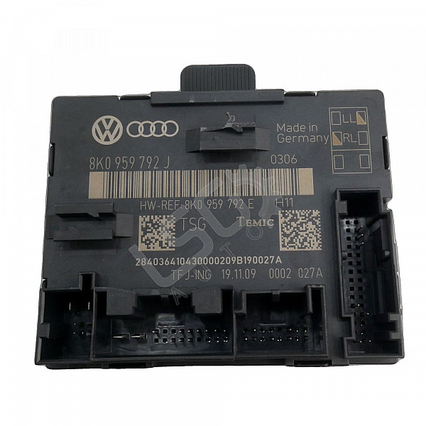 Контрол модул предна лява врата AUDI A4 (B8), ОЕМ 8K0959792J