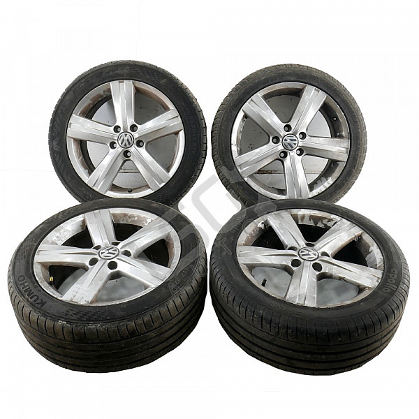 Алуминиеви джанти 5x112 с гуми R17 Volkswagen Passat (B7), ОЕМ 3AA601025E