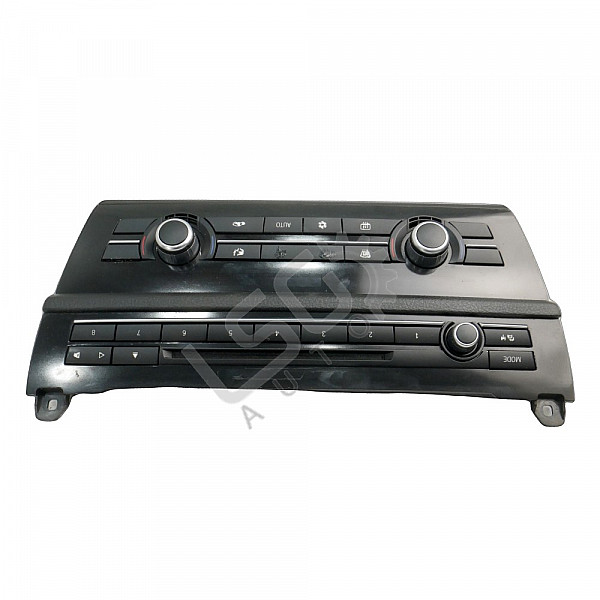 Панел климатроник и управление CD плеър BMW 5 Series (F10, F11), ОЕМ 9241244-01