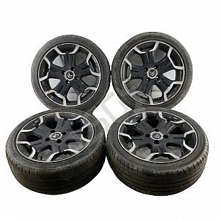 Алуминиеви джанти 4x108 с гуми R17  Citroen DS3, OEM 9887754377