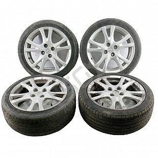 Алуминиеви джанти 4x100 с гуми R16 Mazda 2 II (DE)